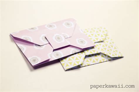 Origami Envelope Video Tutorial Paper Kawaii Origami Design Useful