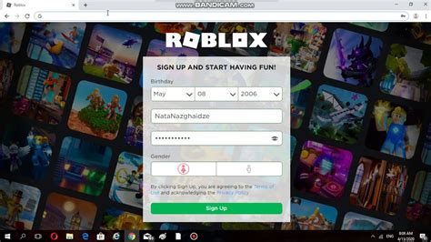 Roblox How To Sign Up Youtube