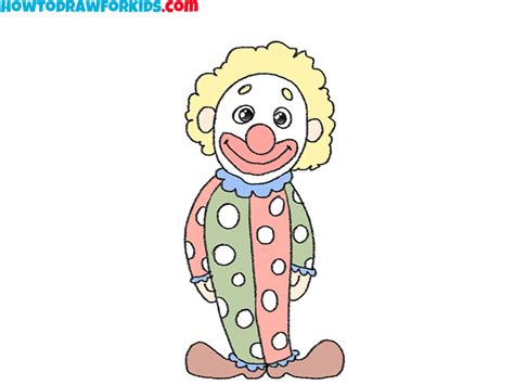 How To Draw A Clown Easy Drawing Tutorial For Kids