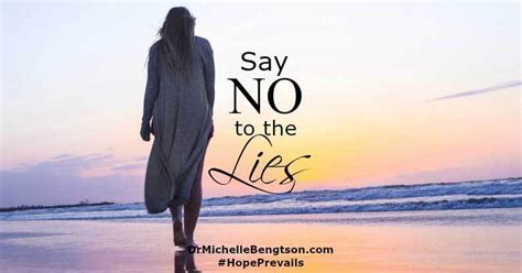 Say No To The Lies Dr Michelle Bengtson