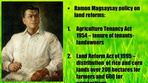 Agrarian Reform In The Philippines