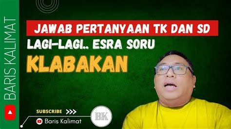 Konyol Pertanyaan TK Dan SD Saja Pdt Esra Soru Tak Bisa Jawab