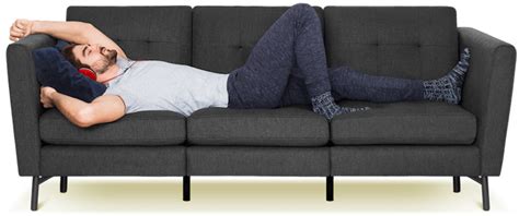 Download Modular Sofa Designed For The Millennial Lifestyle People Sitting On Couch Png Png