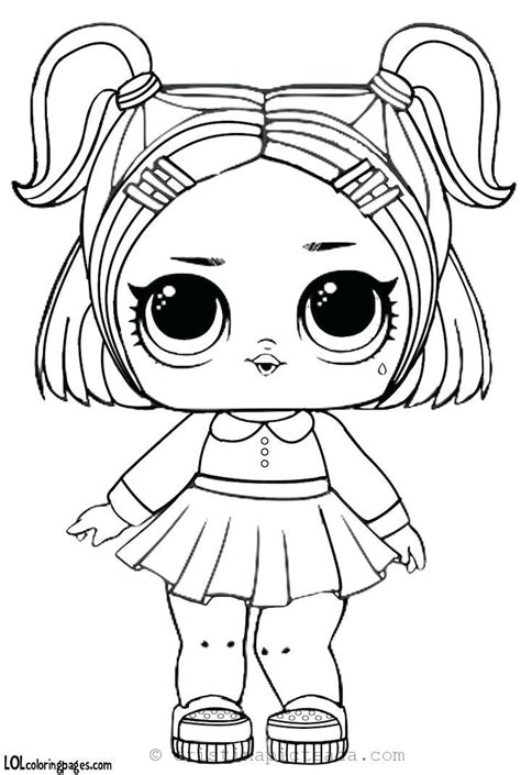 Largest collection with perfect resolution 200 images. LOL Dolls Coloring Pages - Coloring sheets with LOL