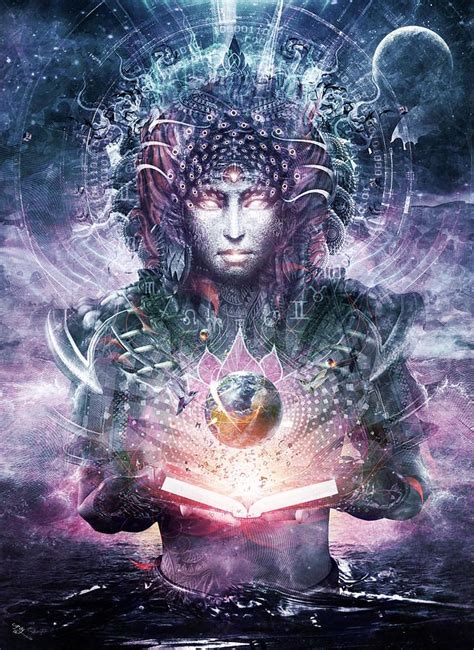 Fantasy Cosmic Mind At Duckduckgo Spiritual Art Psychedelic Art