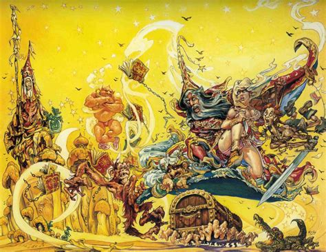 Klatchiancoffee Terry Pratchett Discworld Fantasy Artist Kirby Art