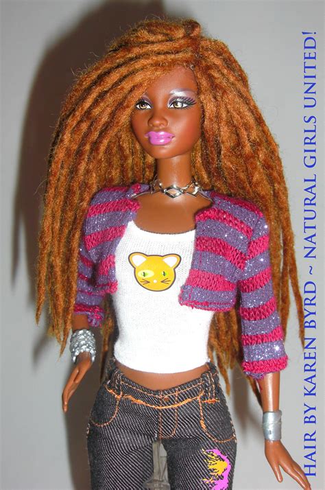 She is the perfect companion with hair that is bigger than life. Natural hair Dolls | Natural hair doll, Barbie hair, Black ...