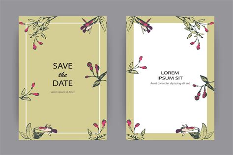 Over 746,004 invitation card background pictures to choose from, with no signup needed. Fuchsia flowers wedding invitation card template design