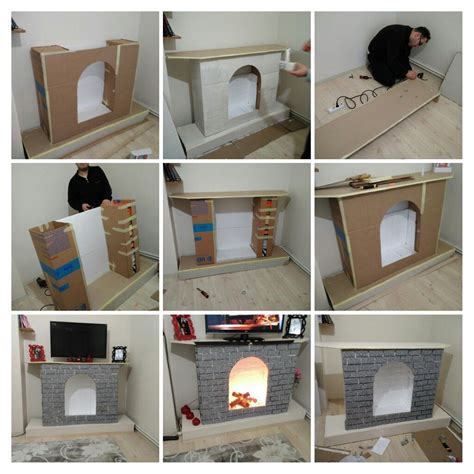 Loading Diy Christmas Fireplace Christmas