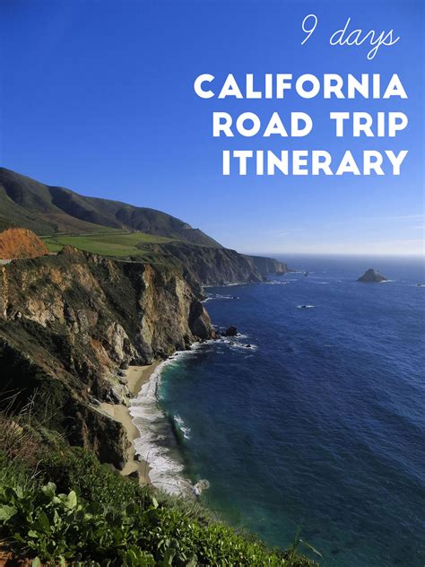 9 Days California Road Trip Itinerary Aspects Of Style