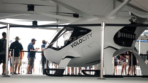 Volocopter S Air Taxi Completes Crewed Test Flight At The First
