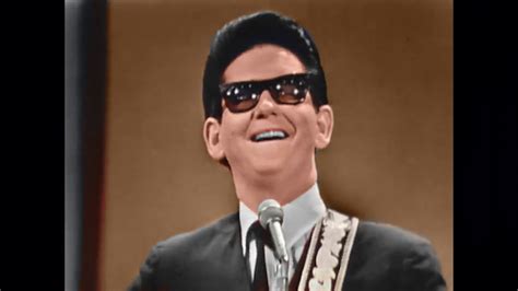 Roy Orbison Colorized Oh Pretty Woman On The Ed Sullivan Show 1964