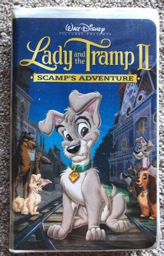 Disney Lady And The Tramp Ii Scamps Adventure Vhs 2001 Clamshell