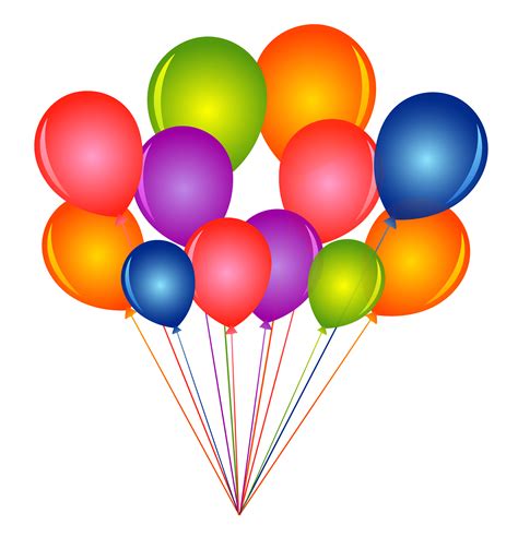 Bunch Of Balloons Png Image Pngpix