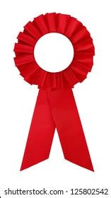 Award Rosette Prize Red Ribbon Blank Stock Photo 125802542 Shutterstock