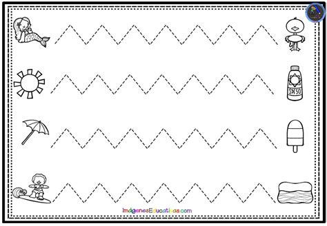 101 Fichas De Grafomotricidad Trazo Y Preescritura Imagenes