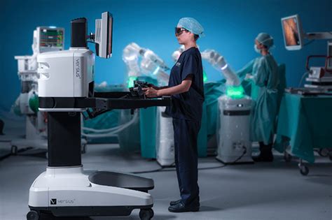 Robot Opératoire Pour Chirurgie Mini Invasive Versius® Cmr Surgical