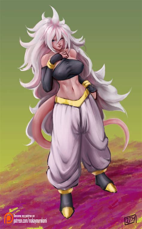 Dragon ball z android 21. Android 21 (Dragon Ball Fighter Z) by MakayMurakami on DeviantArt