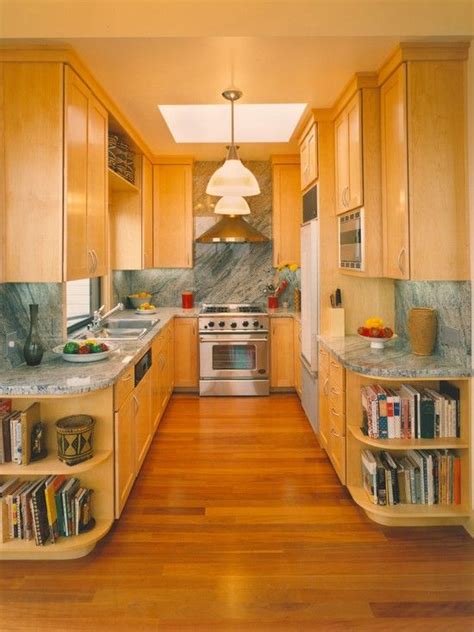 Id Like To Open Up The Ends Of My Kitchen Like This Galley Kitchen