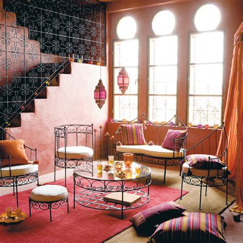 Moroccan Living Room Velvet Palette