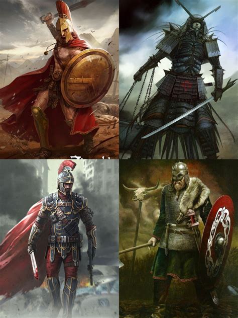 Spartan Samurai Vs Roman Viking Battles Comic Vine