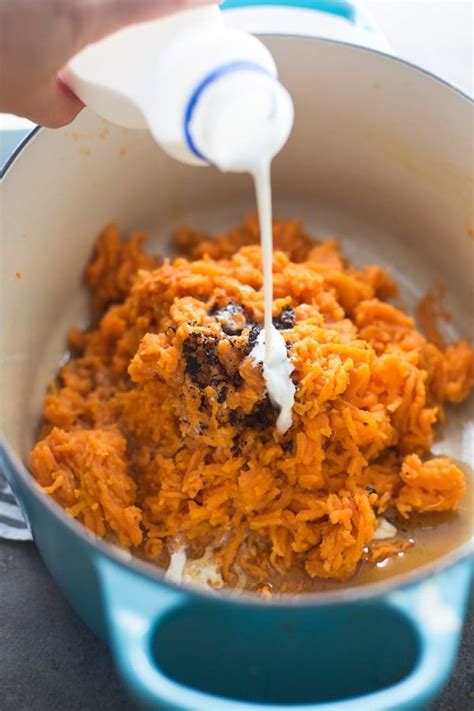 My daughter and i do so we liked it but more so without the marshmallows. 4-Ingredient Mashed Sweet Potatoes with Brown Butter ...