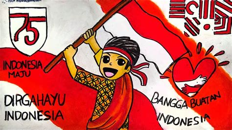 27 Poster Kemerdekaan Indonesia Blacki Gambar