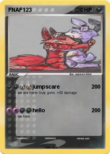 Pokémon Fnaf123 Jumpscare My Pokemon Card
