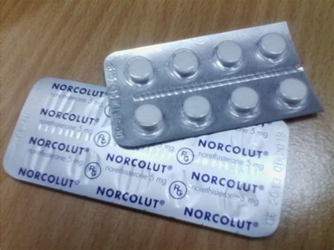 Find the updated information about dr. Ubat Norcolut - 5 mg Norethisterine. | LovE_Ney