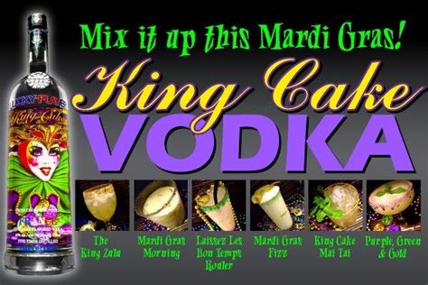 King Cake Vodka Recipes Cannatas Market Cake Vodka King Cake Mardi