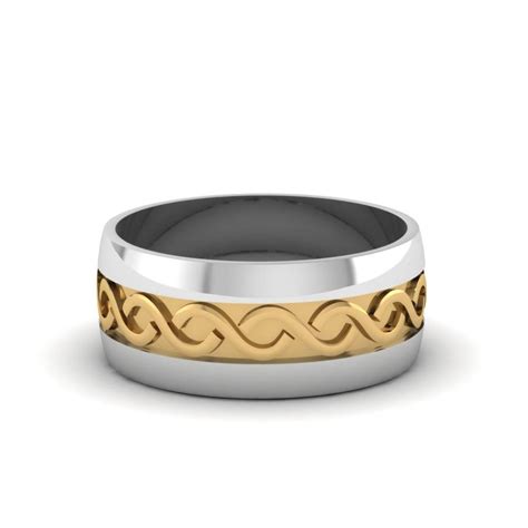 Initials, names & wedding date. 15 Best Ideas of Engraving Mens Wedding Bands