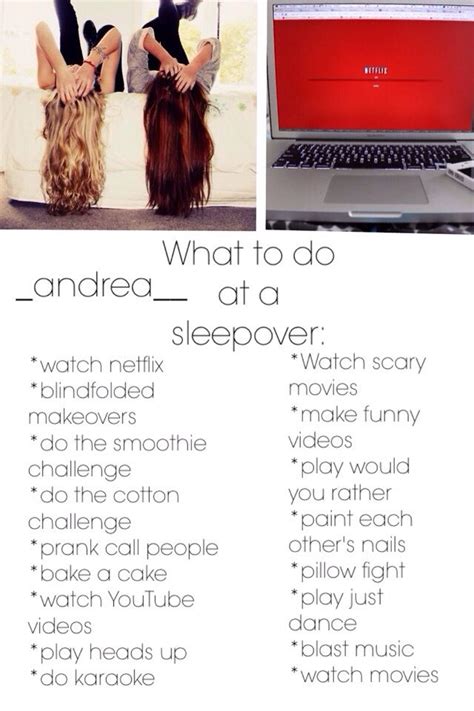 What To Do At A Sleepover Girl Sleepover Fun Sleepover Ideas Sleepover Activities Things To