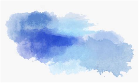 Ftestickers Art Watercolor Paint Brushstrokes Blue Manchas De Pintura
