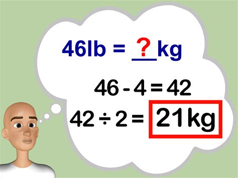 147 kilogram = 324.07952514 pounds. How to Convert Pounds to Kilograms: 3 Steps (with Pictures)