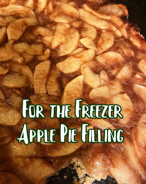 For The Freezer Apple Pie Filling To Quick Apple Bars · Jess In The Kitchen Recipe Apple