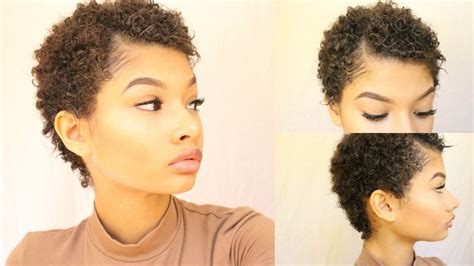 How I Style My Natural Short Hair Video Read The Article