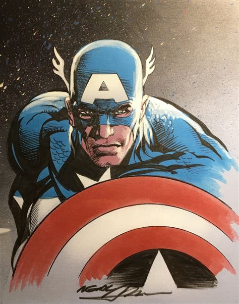 Marvel Comics Of The 1980s Captain America By Neal Adams