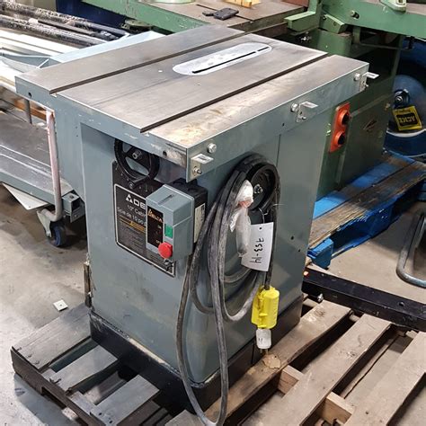 Used Delta 10 Inch Table Saw Coast Machinery Group