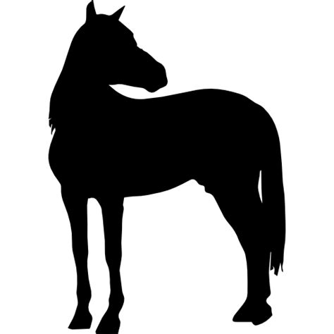 Horse160 By Freepik Flaticon Animals Pin 112 Horse Silhouette Black
