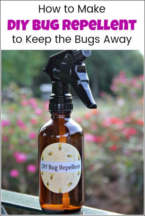 How To Make Diy Bug Repellent Spray To Keep The Bugs Away