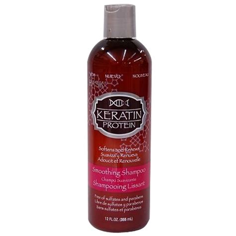Hask Keratin Protein Smoothing Hair Shampoo 12 Oz