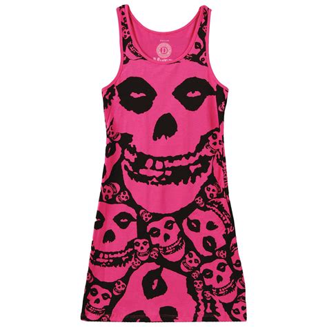 Misfits Pink Dress Work Dress 227038 Rockabilia Merch Store