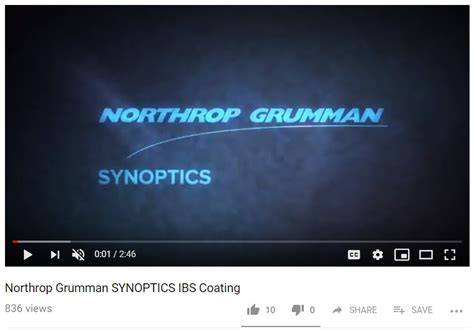 Northrop Grumman Synoptics Linkedin