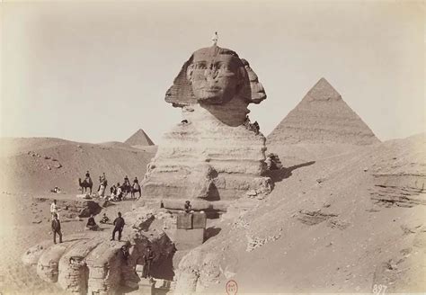 The Great Sphinx Of Giza Through Vintage Photographs 1850 1940 Rare