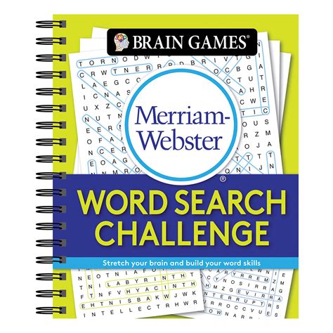 Brain Games Merriam Webster Word Search Challenge Pilbooks