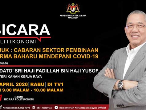 Berdepan cabaran dunia kerjaya sebenar. Bicara Politikonomi RTM - Cabaran Sektor Pembinaan: Normal ...