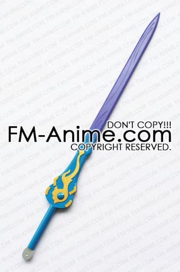 genshin impact keqing sword cosplay prop weapon fm anime