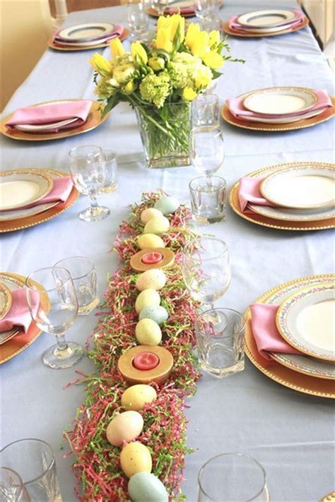 40 Beautiful Diy Easter Table Decorating Ideas For Spring 2019 31