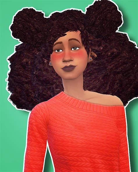 Sims 4 Cc Hair Female African Tumblr Atompase