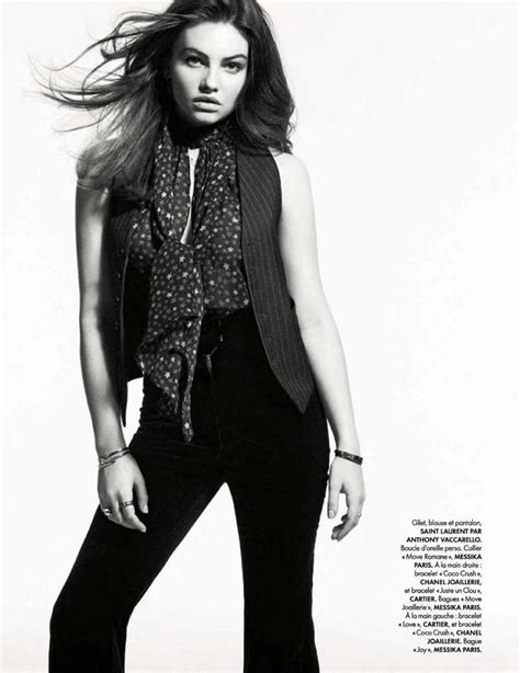 Thylane Blondeau Models Effortlessly Chic Looks For Elle France Thylane Blondeau Editorial